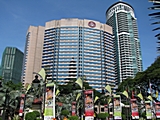 Das Renaissance Hotel. Sehr zentral gelegen zwischen KL-Tower, Mono-Rail-Station und den Twin Towers