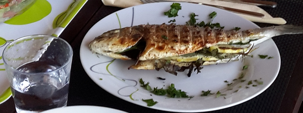 Dorade vom Grill