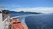 Einfahrt in den Queen Charlotte Sound
