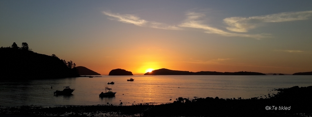 Sunset Coromandel
